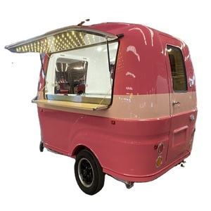 Camión móvil de comida rápida de acero inoxidable OEM, remolque de concesión totalmente equipado, restaurante, quiosco usado, centro comercial, helado de EE. UU. - Product Image 1