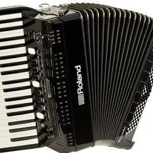 Bevestigen Nieuwe FR-4X Bk V-Accordeon Digitale Accordeon Zwart Beschikbaar Korting Gloednieuw