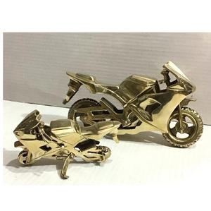 Salon nordique Design moderne personnalisé pour la décoration de la maison et des hôtels fabriqués à la main avec des vélos plaqués or de finition de grande qualité - Product Image 4