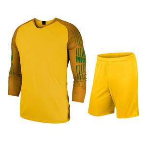 Maillot de Gardien de But Professionnel Personnalisé pour Hommes, Manches Longues, Imprimé, Durable, Extensible, 100% Polyester – Vente en Gros - Product Image 1