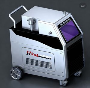Máquina de Limpieza Láser de Fibra Industrial HS-LASER, Eliminación de Óxido de Metal, Alto Nivel de Seguridad - Product Image 1