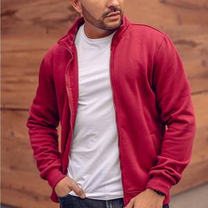 Winterwear Custom Slim Fit Zip Fleece Pullover Sudadera con capucha para hombre - Product Image 6