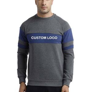 Sudadera de Cuello Redondo de Moda de Alta Calidad con Logotipo Bordado Personalizado para Hombre, Ropa de Gimnasio - Product Image 1