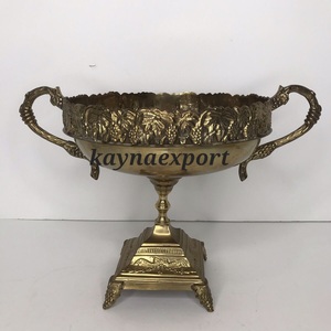 Frutero de Metal Pulido de Diseño Elegante y Moderno, Centro de Mesa Decorativo Ecológico para Servir Alimentos en Bodas y Fiestas, con Certificación CE - Product Image 1