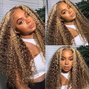 วิกผมไฮไลท์ผมหยิกหยักศกแ<span class=keywords><strong>บ</strong></span><span class=keywords><strong>บ</strong></span> HD วิกผมมนุษย์สีไฮไลต์แ<span class=keywords><strong>บ</strong></span><span class=keywords><strong>บ</strong></span><span class=keywords><strong>ลอน</strong></span>วิก<span class=keywords><strong>ผม</strong></span>ด้านหน้าแบ<span class=keywords><strong>บ</strong></span>เปียกขนาด13X6เป็น<span class=keywords><strong>ลอน</strong></span> - Product Image 6