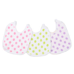 ผ้ากันเปื้อนเด็กแรกเกิด 3 ชิ้น - หลายสี - Product Image 1