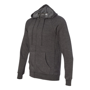 Fabricant de sweats à capuche vente en gros personnalisé 350 Gsm coton mélangé polaire doublé Basics Hoodies Sweats à capuche pour hommes - Product Image 2