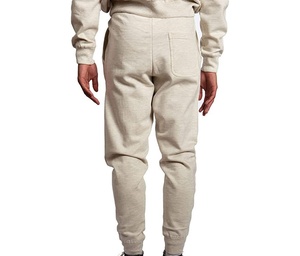 Ensemble de survêtements 2 pièces en molleton respirant pour homme Sweat-shirt à col rond et pantalon de jogging grande taille XXL pour l'hiver - Product Image 4