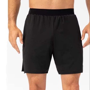 2025 personnalisé haute rue Style coton Polyester 280g 5 pouces entrejambe gymnastique sport respirant hommes Shorts taille élastique été Shorts - Product Image 5