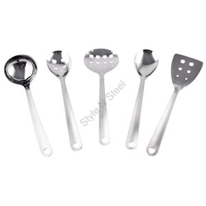 ชุดเครื่องครัวสแตนเลส5ชิ้นดีไซน์คลาสสิก - Product Image 2