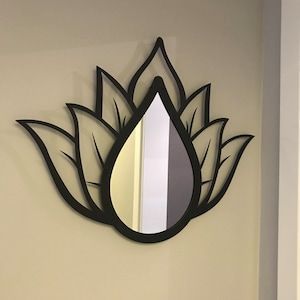 Leave Design Wall <b>Mirror</b> Home Decor Design Indoor Classic And Modern Decor <b>Mirror</b> Multiple Finishing Designs - Product Image 3