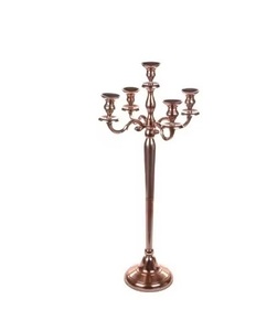 Tall Wedding <b>Gold</b> <b>Candelabra</b> Beautiful Centerpiece for Wedding Decoration - Product Image 1