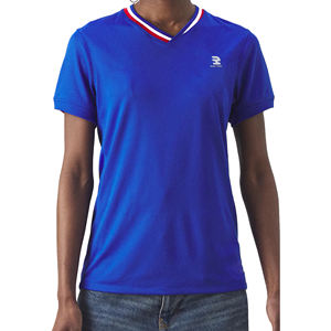 Maillot de football 100% polyester col en v à manches courtes maillot de football hauts personnaliser chemise classique hommes maillot de football - Product Image 1