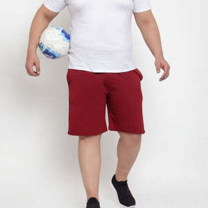 Pantalones cortos de entrenamiento de gimnasia de secado rápido para hombre, pantalones cortos informales de patrón sólido para entrenamiento, Fitness, correr - Product Image 4