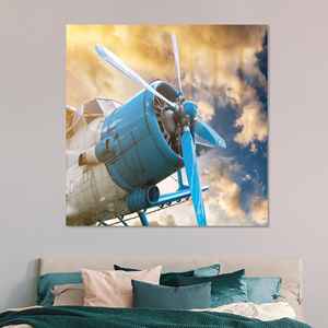 Impression sur toile moderne pour bureau, chambre ou cave à homme, en verre - Product Image 1