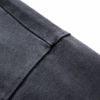 Dernier modèle de T-shirt à manches longues double couche imprimé sur mesure en tissu épais pour hommes Chemises à manches doubles