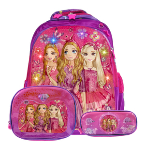 Galactic School Backpack <b>Set</b> for Children RGB LED Lights Including Pencil Case and Thermal <b>Lunch</b> Box - Product Image 6