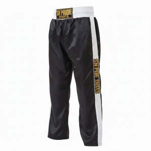 กางเกงจ็อกเกอร์ผ้าซาตินสั่งทำขายดีที่สุด กางเกงมวยไทยมืออาชีพ ใส่สบาย ระบายอากาศ แห้งเร็ว ซักง่าย กางเกงผู้ชาย - Product Image 3