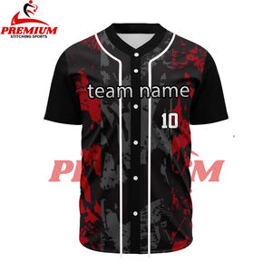 Stylish Stitched Baseball Jersey High Quality Polyester Baseball Jacket Men for Sports Training and <b>Matches</b> - Product Image 5
