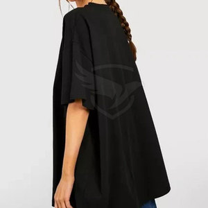 Vente chaude T-shirt surdimensionné respirant T-shirt surdimensionné Streetwear confortable T-shirt surdimensionné fabriqué en usine - Product Image 4