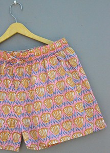 Calzoncillos bóxer unisex de nueva llegada, suaves y cómodos, con estampado de bloques de mano con elástico y cordón transpirable - Product Image 3