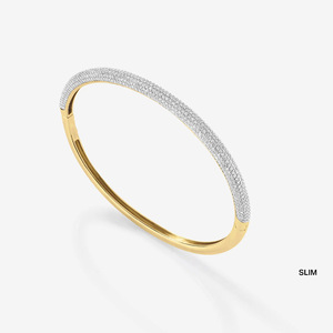Bracciale a Nuvola Impilabile LUCKYJIU Personalizzato, Placcato Oro 18k, Impermeabile, Antiossidante, Ipoallergenico, con Zirconi Cubici per <span class=keywords><strong>Donna</strong></span> - Product Image 1