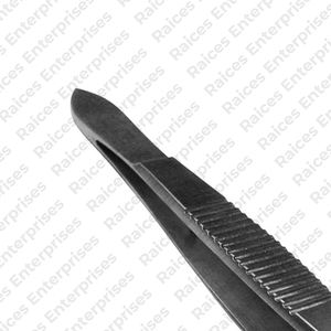 Fórceps de cilios quirúrgicos rectos Barraquer con servicios OEM Instrumento médico Fórceps de cilios Barraquer de acero inoxidable - Product Image 6