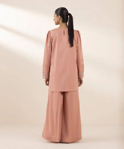 Kurtis courts indiens et pakistanais en soie Dobby Georgette brodée, imprimés, style décontracté, avec logo personnalisé, dernière collection, pour tenue de soirée - Product Image 4