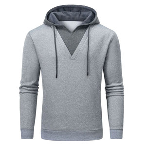Sweat à capuche d'hiver pour homme en molleton 100% coton, broderie de logo personnalisée, impression numérique, ODM/OEM optimal, 300g, uni, service OEM - Product Image 1