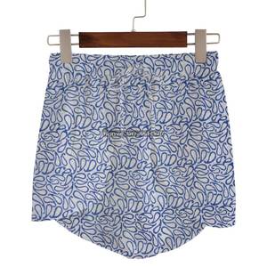 Flower Print Wrap Shorts <b>In</b> Hand Block Print <b>In</b> Pure Cotton Handmade Pure Cotton Wrap Shorts Night Wear Summer Wear - Product Image 5