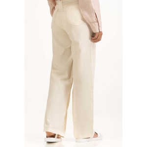 Pantalones Palazzo de Pierna Ancha y Corte Recto de Cintura Alta WM-NDJ-SS25-010, Pantalones Estilo Cargo de Tela Oxford Transpirable con Efecto Arrugado - Product Image 5
