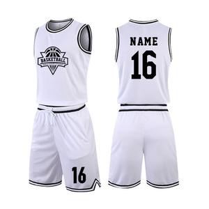 Maillot de basket-ball réversible 100 % polyester de haute qualité, personnalisé, respirant, ensemble uniforme d'entraînement, vêtements de sport de basket-ball - Product Image 5