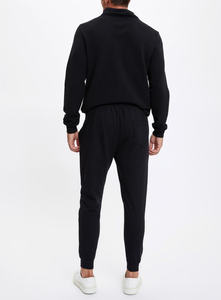 Sudadera con logotipo personalizado al por mayor, ropa deportiva con cremallera de talla grande para hombre, chándal con logotipo personalizado para hombre, chándal para correr para hombre, entrenamiento de gimnasia W - Product Image 3