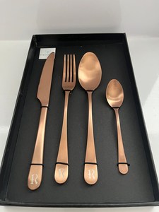 Custom Plating Cutlery Sets Spoon <b>Knife</b> Forks Flatware <b>Dinner</b> Accessories Tools Set Handmade Stainless Steel Dishing Cutlery - Product Image 6
