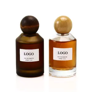 Estilo Vintage personalizado 30ml 50ml 100mL botella de fragancia diseño de embalaje de lujo de vidrio vacío botella de Perfume de vidrio de lujo