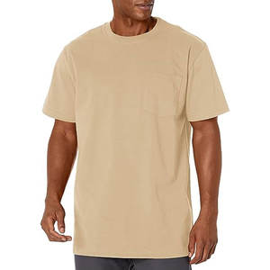 T-shirt en coton surdimensionné pour homme Coupe décontractée Streetwear Vêtement décontracté Tissu doux et respirant T-shirt surdimensionné ample pour homme - Product Image 1