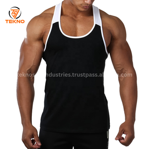 Conçu sur mesure hommes débardeur sans manches vente en gros coton fibre de bambou vêtements de sport pour la musculation vêtements pour hommes service OEM - Product Image 6