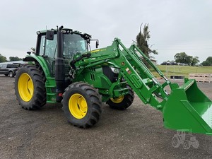 2024 Johnn Deere 6130M Tractor agrícola diésel 4x4 120HP Mini Tractor de ruedas 4WD 2WD para uso en jardín bomba de motor núcleo de caja de cambios - Product Image 5