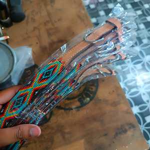 Soft Padded African Beaded Pet <b>Collar</b> Luxury Design Tooled <b>Dog</b> <b>Collar</b> Leather <b>Dog</b> Belt <b>Training</b> <b>Dog</b> <b>Collar</b> - Product Image 6