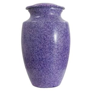 Urnes de crémation pour adultes en aluminium de conception classique et nouvelle en marbre bleu Urnes funéraires en métal pour cendres humaines. - Product Image 1