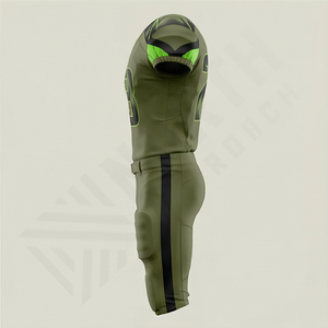 เสื้อฟุตบอลอเมริกัน ปักลาย 3 มิติ หมายเลข โลโก้ แบบกำหนดเอง ไซส์ใหญ่พิเศษ ผ้าโพลีเอสเตอร์ 100% สำหรับมืออาชีพ - Product Image 3