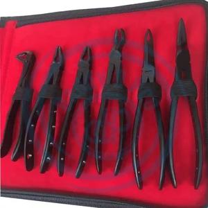 DADDY D PRO Fórceps de extracción de dientes manuales Certificado CE ISO Instrumentos dentales recubiertos de titanio negro para adultos y niños - Product Image 4