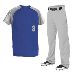 Uniformes de Béisbol Transpirables Hechos a Medida al por Mayor, Conjuntos de Alta Calidad en Poliéster/Algodón, Nueva Llegada - Product Image 2