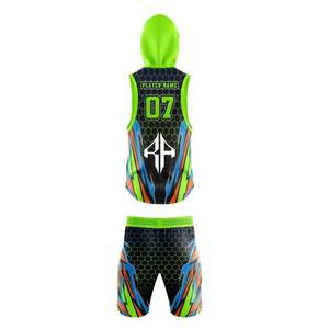 Nuevo Uniforme de Fútbol Americano 7v7 de Alta Calidad con Capucha, Spandex/Poliéster, para Todas las Temporadas, Color Personalizado, RIVIAN ATLANTIC - Product Image 2