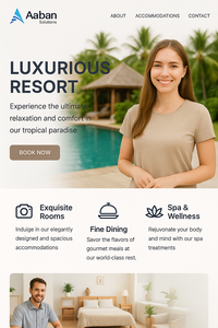 เว็บไซต์รีสอร์ทมืออาชีพพร้อมการพัฒนาแกลเลอรีผู้เชี่ยวชาญทางเว็บที่มีทักษะในอินเดียที่นำเสนอบริการที่เชื่อถือได้และราคาไม่แพง - Product Image 2