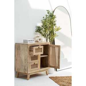 Malmo Elegant Versatile Mango Wood <b>Sideboard</b> for Home Furniture Use in <b>Kitchen</b> Living Room Bedroom Bathroom - Product Image 4