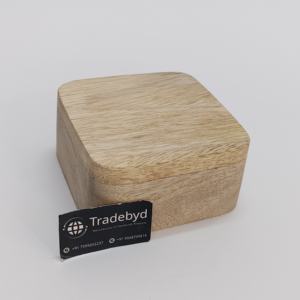 Velas Aromáticas en Recipiente Cuadrado de Madera, Calidad Premium, Decoración Ecológica para el Hogar O85, Hechas a Mano, Naturales, Navideñas, en Caja - Product Image 6