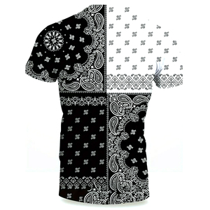 เสื้อยืดและกางเกงขาสั้นผ้าโพลีเอสเตอร์ระบายอากาศแขนสั้นสวมใส่สบายฤดูร้อนสำหรับผู้ชาย - Product Image 3