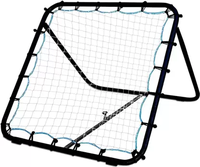 Rebondisseur pliable avec logo, angle réglable, entraîneur de frappe à angle variable, filet multi-sports pour l'entraînement de football