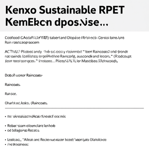 Kenxo RPET Sostenibile per Porta Carte, Gadget Ecologici per Impermeabili - Product Image 2
